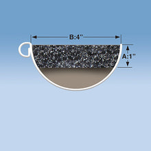 Load image into Gallery viewer, GutterFoam Half Round - 10pc box