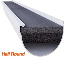 Load image into Gallery viewer, GutterFoam Pro FR PLUS Half Round - 8pc box