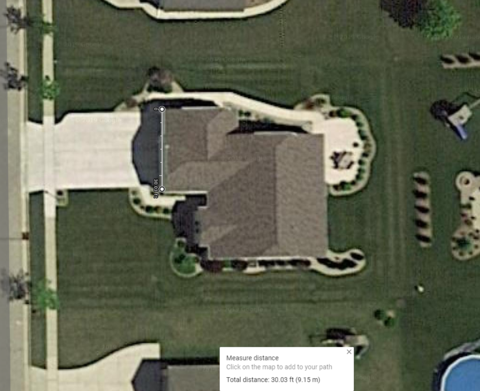 Gutter Maps Google Maps for Measuring Gutters – GutterFoam