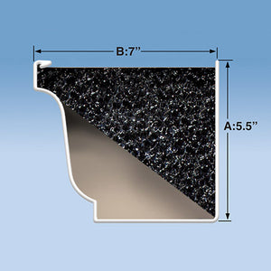 GutterFoam Pro FR PLUS K-Style - 8pc box