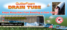 Load image into Gallery viewer, GutterFoam - Drain Tube - 4 pack
